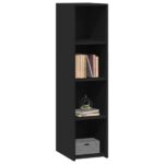 vidaXL Vysoká skrinka 30x41x124 cm biela kompozitné drevo – Obrázok 3