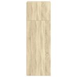 vidaXL Vysoká skrinka dub sonoma 40x41x124 cm kompozitné drevo – Obrázok 5
