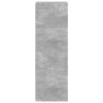 vidaXL Vysoká skrinka betónovo sivá 40x41x124 cm cm kompozitné drevo – Obrázok 5