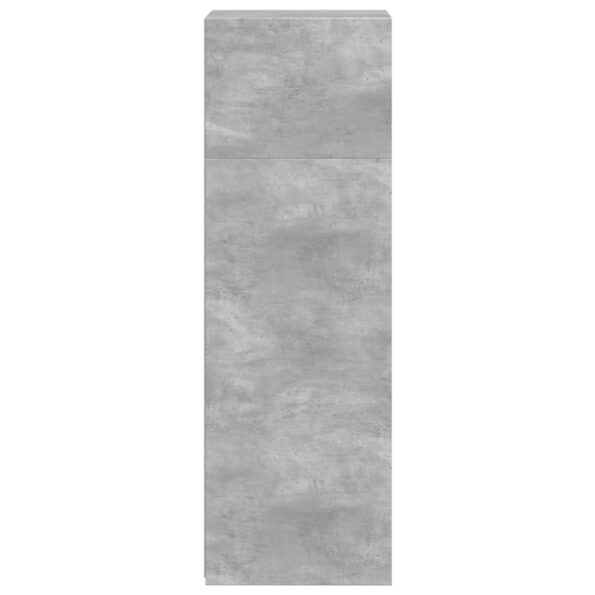 vidaXL Vysoká skrinka betónovo sivá 40x41x124 cm cm kompozitné drevo – Obrázok 5