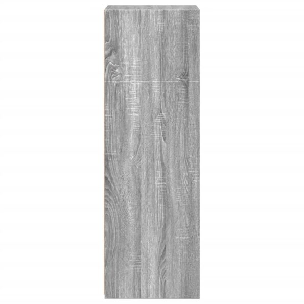 vidaXL Vysoká skrinka sivý dub sonoma 45x41x124 cm kompozitné drevo – Obrázok 5