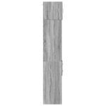 vidaXL Úzka úložná skrinka sivá sonoma 30x42,5x225 cm kompozitné drevo – Obrázok 7