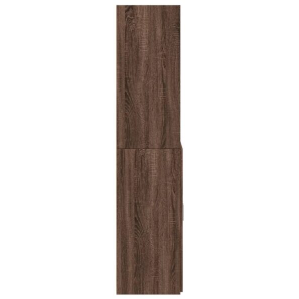 VXL8721102654664_g_en_hd_3.jpg vidaXL Vysoká skrinka hnedý dub 70x42,5x185 cm kompozitné drevo – Obrázok 5