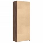 vidaXL Vysoká skrinka hnedý dub 70x42,5x185 cm kompozitné drevo – Obrázok 6