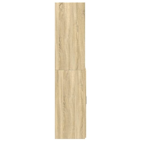 VXL8721102654695_g_en_hd_3.jpg vidaXL Vysoká skrinka dub sonoma 80x42,5x185 cm kompozitné drevo – Obrázok 5