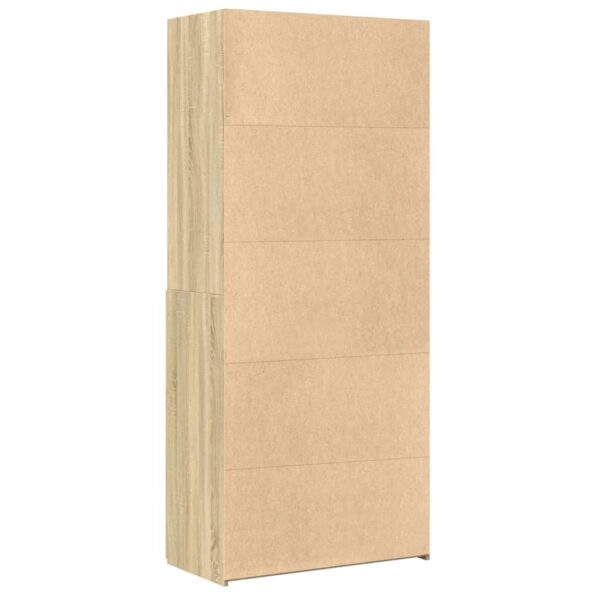 VXL8721102654695_g_en_hd_4.jpg vidaXL Vysoká skrinka dub sonoma 80x42,5x185 cm kompozitné drevo – Obrázok 6