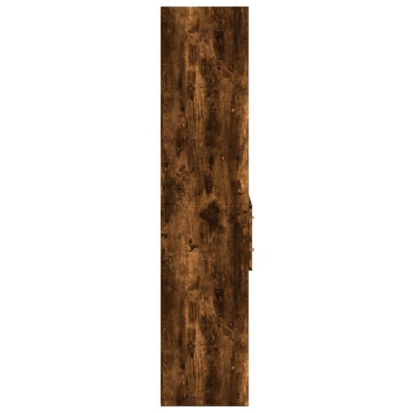 VXL8721102655555_g_en_hd_3.jpg vidaXL Vysoká skrinka dymový dub 70x42,5x185 cm kompozitné drevo – Obrázok 5