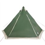 vidaXL Rodinný stan tipi 6 osôb zelený vodeodolný – Obrázok 6