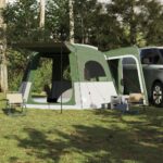 vidaXL Autostan, 4 osoby, zelený, vodoodolný – Obrázok 4