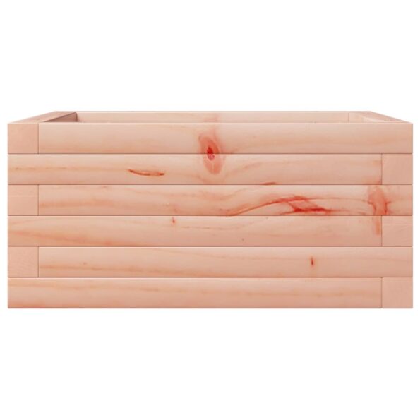 vidaXL Záhradný kvetináč 50x50x23 cm masívny douglas – Obrázok 5