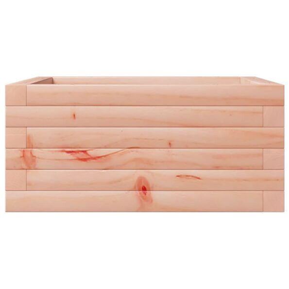 vidaXL Záhradný kvetináč 50x50x23 cm masívny douglas – Obrázok 6