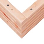 vidaXL Záhradný kvetináč 50x50x23 cm masívny douglas – Obrázok 8