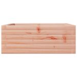 vidaXL Záhradný kvetináč 60x60x23 cm masívny douglas – Obrázok 5
