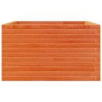 vidaXL Záhradný kvetináč voskovohnedý 80x80x45,5 cm masívna borovica – Obrázok 5