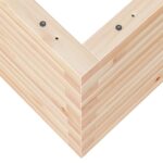 vidaXL Záhradný kvetináč 90x40x45,5 cm masívna borovica – Obrázok 8