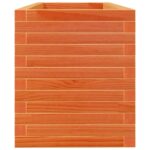 vidaXL Záhradný kvetináč voskovohnedý 110x40x45,5 cm masívna borovica – Obrázok 6