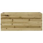 vidaXL Záhradný kvetináč 110x40x45,5 cm impregnovaná borovica – Obrázok 5