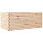 vidaXL Záhradný kvetináč 110x60x45,5 cm masívna borovica – Obrázok 2