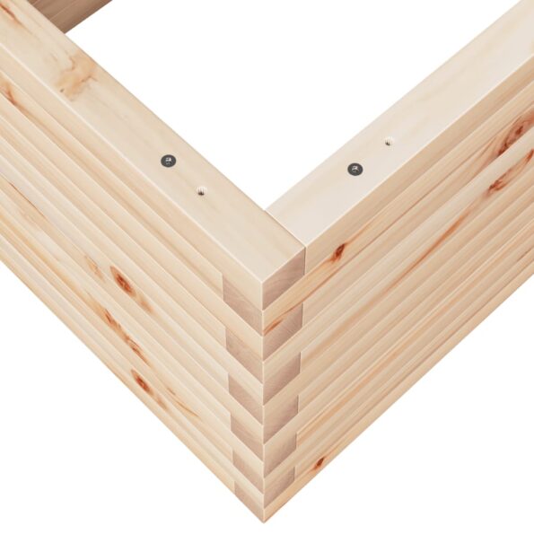 vidaXL Záhradný kvetináč 110x60x45,5 cm masívna borovica – Obrázok 8