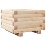 vidaXL Záhradný kvetináč 40x40x26,5 cm masívna borovica – Obrázok 2