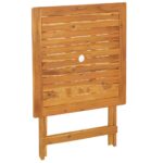 vidaXL 3-dielna bistro súprava modrá a biela látka a masívne drevo – Obrázok 7