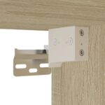 vidaXL Závesná skrinka, dub sonoma 29,5x31x60 cm, kompozitné drevo – Obrázok 9