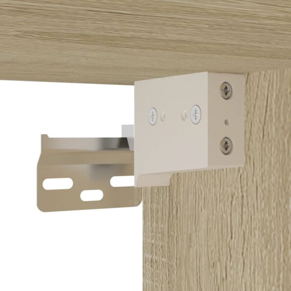 vidaXL Závesná skrinka, dub sonoma 29,5x31x60 cm, kompozitné drevo – Obrázok 9