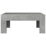 vidaXL Konferenčný stolík s nekonečnými LED betónovosivý 70x50x30 cm – Obrázok 6