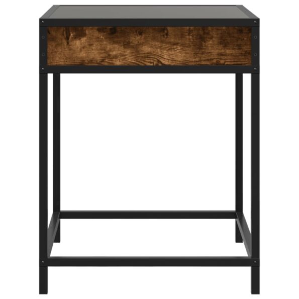 VXL8721102678516_g_en_hd_4.jpg vidaXL Konferenčný stolík s nekonečnými LED dymový dub 40x40x51 cm – Obrázok 6