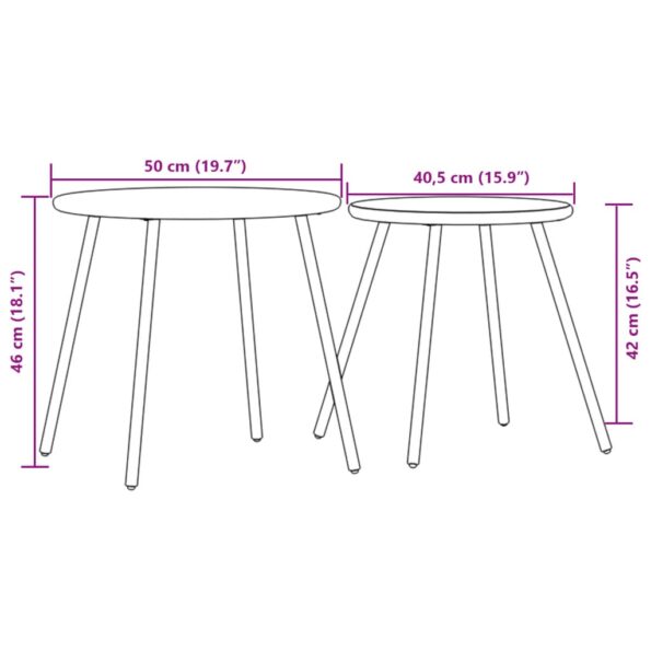 vidaXL Súprava záhradných pohoviek s vankúšmi čierna oceľ a textilén – Obrázok 11