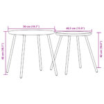 vidaXL Záhradné stoličky s vankúšmi čierne oceľ a textilen – Obrázok 11