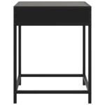 vidaXL Nočný stolík s nekonečnými LED čierny 40x40x51 cm – Obrázok 6