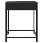 vidaXL Nočný stolík s nekonečnými LED čierny 40x40x51 cm – Obrázok 7