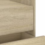 vidaXL Nočný stolík dub sonoma 45x50x50 cm kompozitné drevo – Obrázok 9