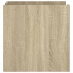 vidaXL Nočný stolík dub sonoma 45x50x50 cm kompozitné drevo – Obrázok 5