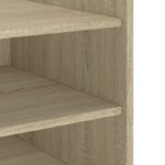 vidaXL Nočný stolík dub sonoma 45x50x50 cm kompozitné drevo – Obrázok 8