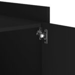 vidaXL Nočný stolík čierny 45x50x50 cm kompozitné drevo – Obrázok 9