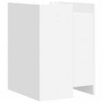 vidaXL Nočný stolík biely 45x50x65 cm kompozitné drevo – Obrázok 6