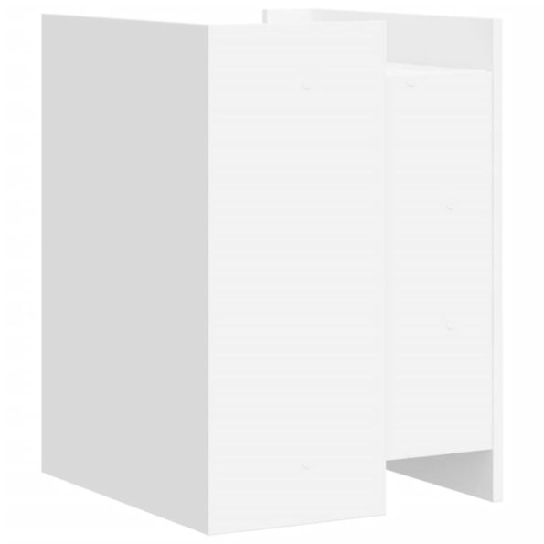 vidaXL Nočný stolík biely 45x50x65 cm kompozitné drevo – Obrázok 6