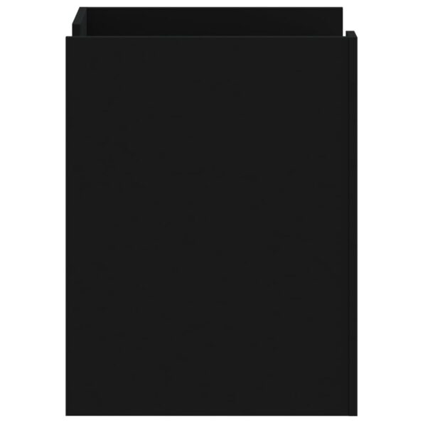 vidaXL Nočný stolík čierny 45x50x65 cm kompozitné drevo – Obrázok 5