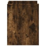 vidaXL Nočný stolík dymový dub 45x50x65 cm kompozitné drevo – Obrázok 5