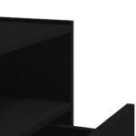 vidaXL Nástenné nočné stolíky 2 ks čierne 45x30x35 cm – Obrázok 10