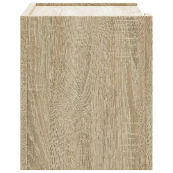 vidaXL Nástenné nočné stolíky 2 ks dub sonoma 45x30x35 cm – Obrázok 6