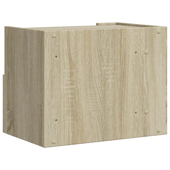 vidaXL Nástenné nočné stolíky 2 ks dub sonoma 45x30x35 cm – Obrázok 7