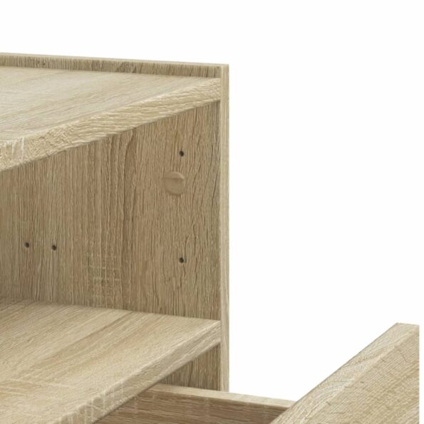 vidaXL Nástenné nočné stolíky 2 ks dub sonoma 45x30x35 cm – Obrázok 10