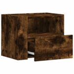 vidaXL Nástenné nočné stolíky 2 ks dymový dub 45x30x35 cm – Obrázok 7