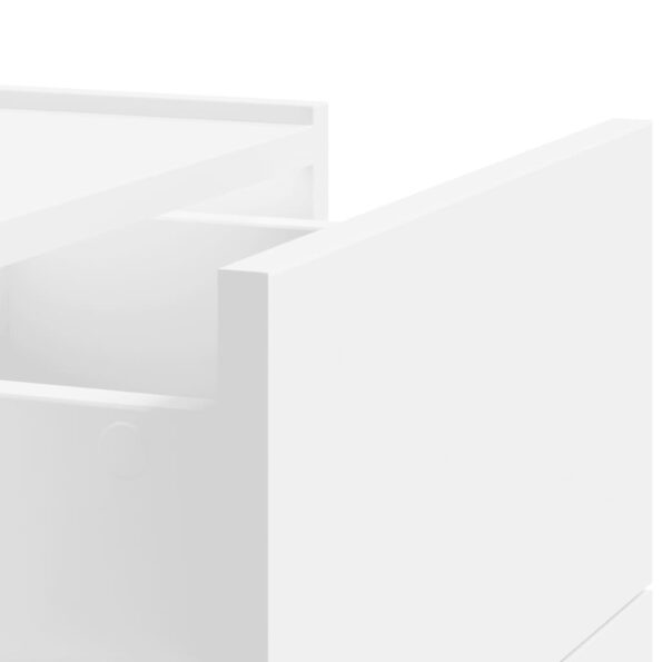 vidaXL Nástenné nočné stolíky 2 ks biele 45x30x35 cm – Obrázok 10