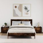 vidaXL Nástenné nočné stolíky 2 ks dymový dub 45x30x35 cm – Obrázok 3