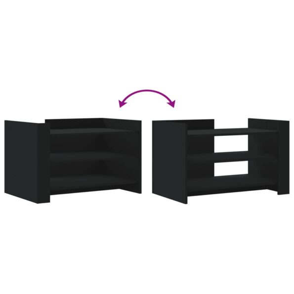 vidaXL Konferenčný stolík čierny 80x50x50 cm kompozitné drevo – Obrázok 8