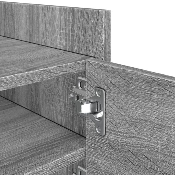 vidaXL TV skrinka sivá sonoma 80x35x40 cm kompozitné drevo – Obrázok 9